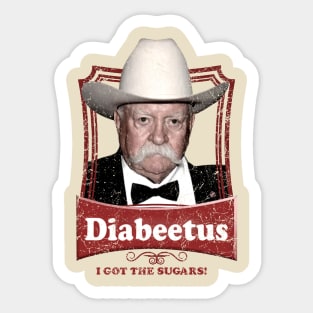 Retro Diabeetus i got the sugars! Sticker